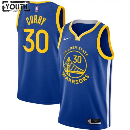 Maglia Golden State Warriors Stephen Curry 30 2020-21 Nike Icon Edition Swingman - Bambino